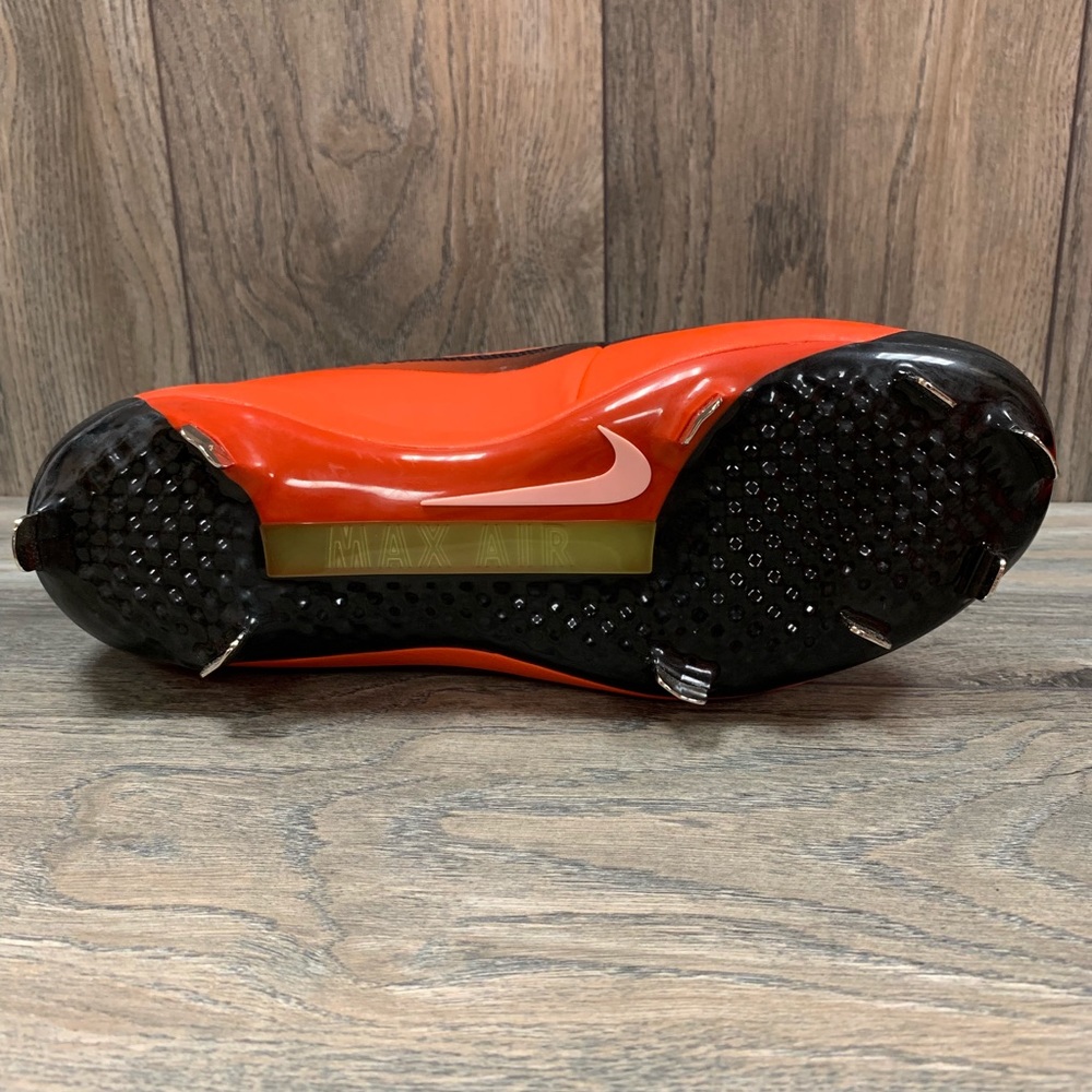 Nike Air Max Huarache Baseball Metal Cleats Orange - Picture 5 of 5